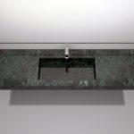 Modular Top da Bagno Realizzato in Gres Porcellanato Lunghezza 200cm